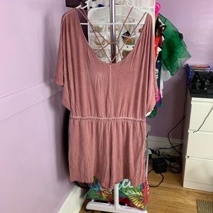 American Eagle short sleeve romper SZ L